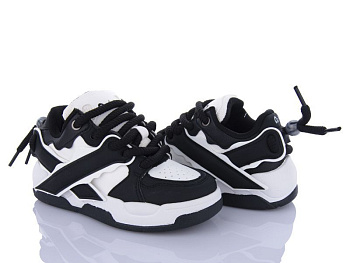 Кроссовки Violeta 172-44 white-black в магазине Фонтан Обуви
