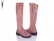 Сапоги Lilin ALR03-8A pink в магазине Фонтан Обуви