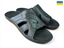 Шлепанцы Rai Shoes Пряжка чорний в магазине Фонтан Обуви