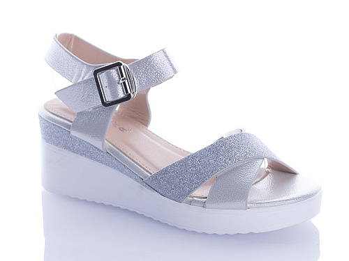 Босоножки Favorit 31-2 silver в магазине Фонтан Обуви