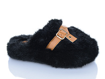 Тапочки Jibukang B0323-24 black в магазине Фонтан Обуви