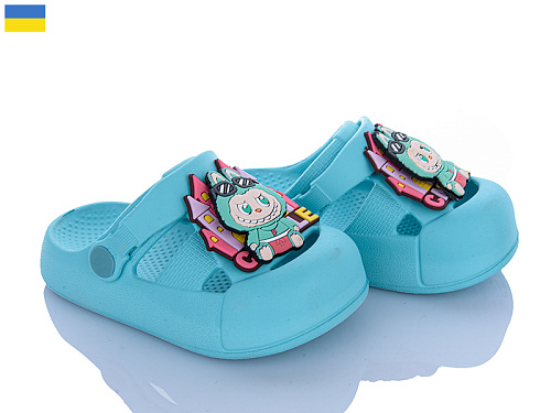 Кроксы Roks 337 бірюзовий в магазине Фонтан Обуви