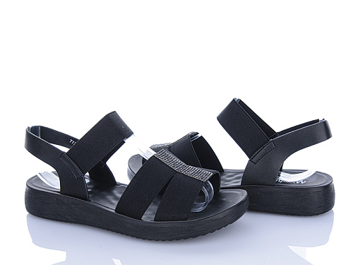 Босоножки Minghong 7721 black в магазине Фонтан Обуви