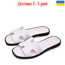 Шлепанцы Gratis SL-3106 білі в магазине Фонтан Обуви