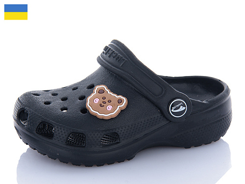 Кроксы Luckline 3001-221 Джибітси асорті в магазине Фонтан Обуви