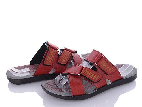 Шлепанцы Oskar 44 red в магазине Фонтан Обуви