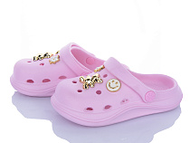 Кроксы Soylu KK026 рожевий в магазине Фонтан Обуви