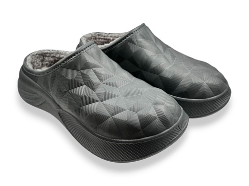 Сабо Rai Shoes 803 т.сірий в магазине Фонтан Обуви