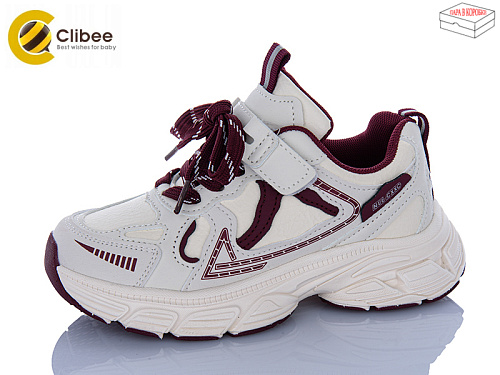 Кроссовки Clibee-Apawwa LC3340-3 wine в магазине Фонтан Обуви