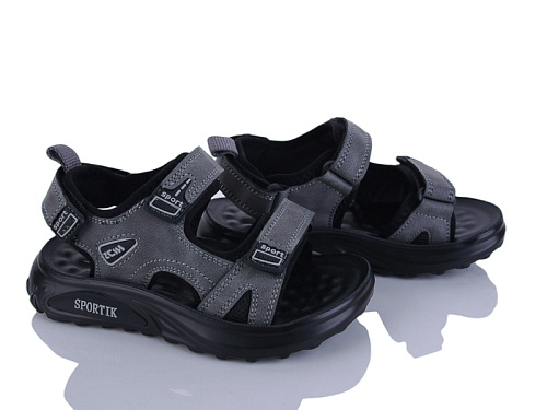 Босоножки Sportik ZY007 grey в магазине Фонтан Обуви