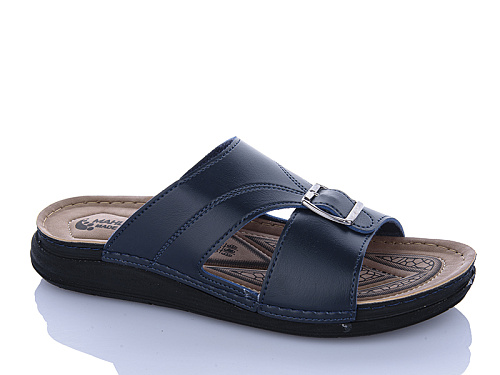 Шлепанцы Oskar 01-21 синій в магазине Фонтан Обуви
