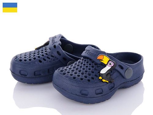Кроксы Tc TC02 т.синій в магазине Фонтан Обуви
