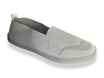 Слипоны Rai Shoes F08-019 сірий в магазине Фонтан Обуви