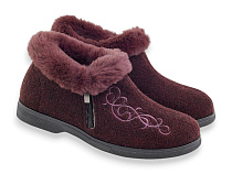 Ботинки Rai Shoes 2203 бордовий в магазине Фонтан Обуви