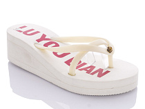 Шлепанцы Miss Ilonna Шлепки N69 бежевый в магазине Фонтан Обуви