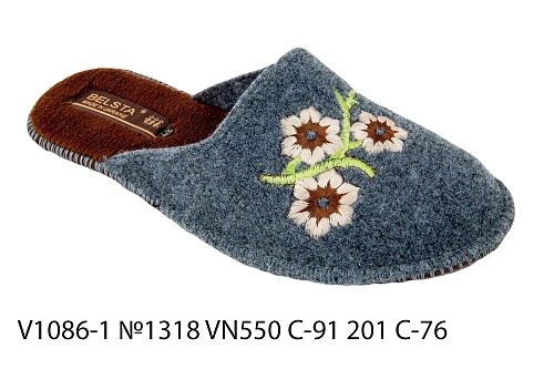 Тапочки Белста V1086-1 №1318 VN550 C91 201 C-76 в магазине Фонтан Обуви