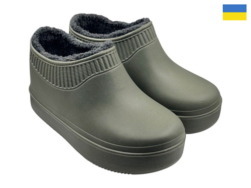 Галоши Rai Shoes 640-017 хакі в магазине Фонтан Обуви