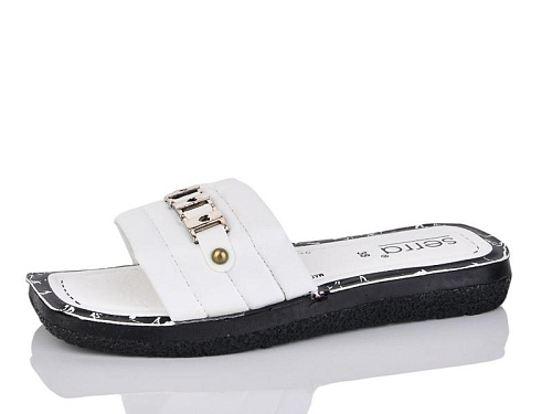 Шлепанцы Gurkem 3001-5 white в магазине Фонтан Обуви