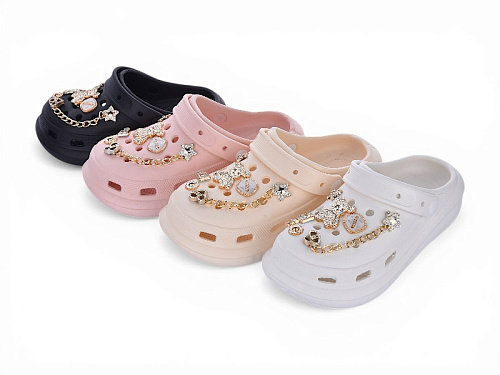 Кроксы Babyshop NUO2083 mix в магазине Фонтан Обуви