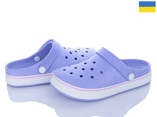 Кроксы Golden Lion 1400 лаванда в магазине Фонтан Обуви