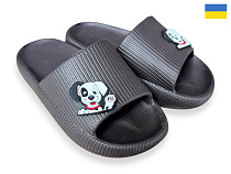 Шлепанцы Rai Shoes 022 собака шоколад в магазине Фонтан Обуви