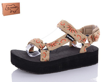 Босоножки Restime KWL24036 beige-sun в магазине Фонтан Обуви
