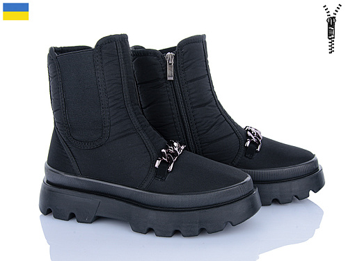 Ботинки Paolla 5408 чорний в магазине Фонтан Обуви