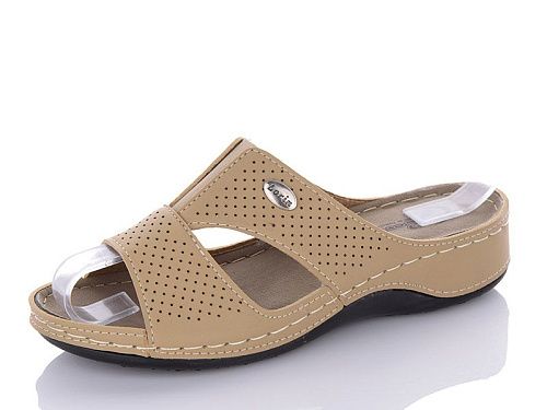 Шлепанцы Lorin 411 коричневий в магазине Фонтан Обуви