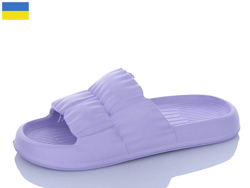 Шлепанцы Sanlin2 Ірис бузковий в магазине Фонтан Обуви