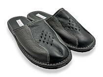 Тапочки Rai Shoes Капці 2 чол.т.сір-чорний в магазине Фонтан Обуви