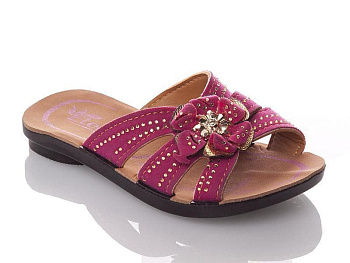 Шлепанцы Malibu GElena-N1B-fuchsia в магазине Фонтан Обуви