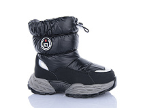 Дутики Леопард C11 black в магазине Фонтан Обуви