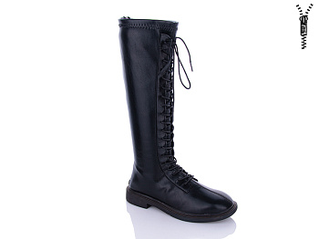 Сапоги Qq Shoes 77-104-1 в магазине Фонтан Обуви