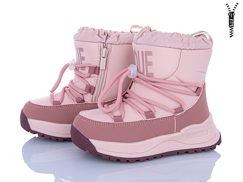 Дутики Clibee-Shosho ABD1462P-1 pink в магазине Фонтан Обуви
