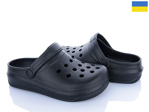 Кроксы Roks 312 чорний в магазине Фонтан Обуви