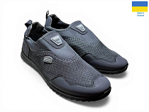 Слипоны Rai Shoes 29-02 сірий в магазине Фонтан Обуви