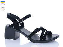 Босоножки Sali 140 чорний з чор-п. в магазине Фонтан Обуви