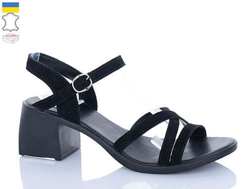 Босоножки Sali 140 чорний з чор-п. в магазине Фонтан Обуви