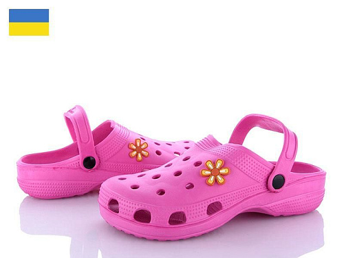 Кроксы Cross SV018 розовый в магазине Фонтан Обуви