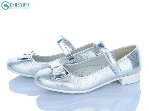 Туфли Crossopt D86 silver в магазине Фонтан Обуви