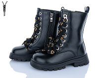 Ботинки Clibee B6227-1 black в магазине Фонтан Обуви