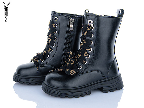 Ботинки Clibee B6227-1 black в магазине Фонтан Обуви