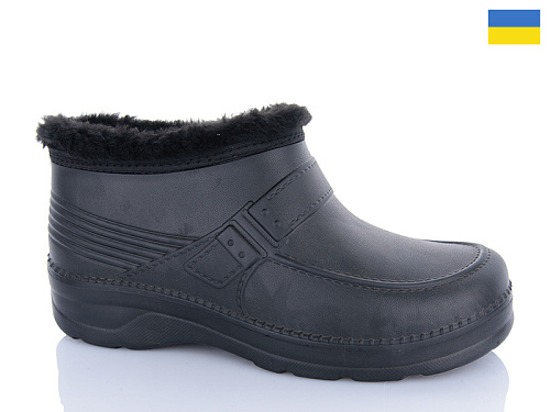 Галоши Успіх M2 чорний в магазине Фонтан Обуви