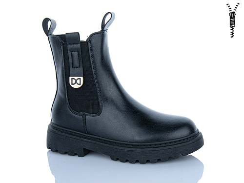 Ботинки Super Gear 0025-021 black в магазине Фонтан Обуви