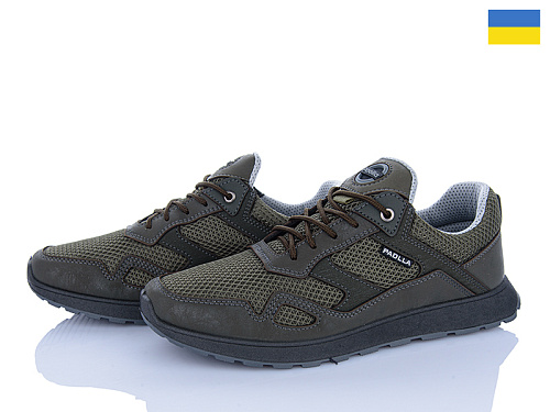 Кроссовки Lvovbaza Paolla Sport 2-3713 сітка хакі в магазине Фонтан Обуви