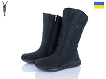 Сапоги Paolla N5 чорний в магазине Фонтан Обуви