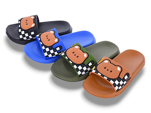 Шлепанцы Sanlin2 2168-5 mix в магазине Фонтан Обуви