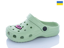 Кроксы Inblu 017 олива в магазине Фонтан Обуви