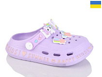 Кроксы Malibu 6005 бузок в магазине Фонтан Обуви