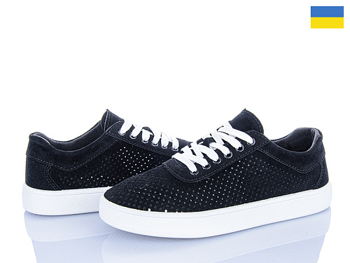 Кроссовки Львов База B&R 614 чорний в магазине Фонтан Обуви